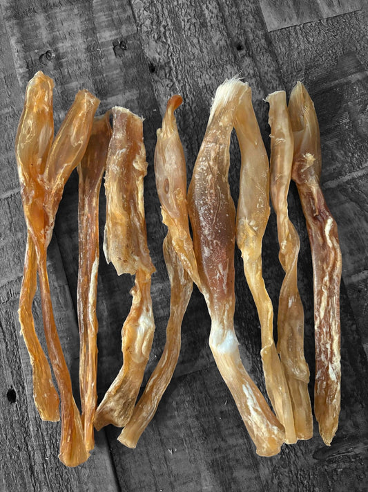 Premium Beef Tendon Sticks for Dogs,4oz Pack, 100% All-Natural Dog Treats.